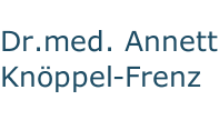 Dr.med. Annett Kn&ouml;ppel-Frenz
